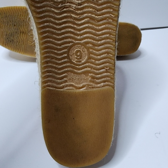 Women's Soludos Original Dali Flat Canvas Espadrille Slip-On Size 9 Yellow - Picture 7 of 12